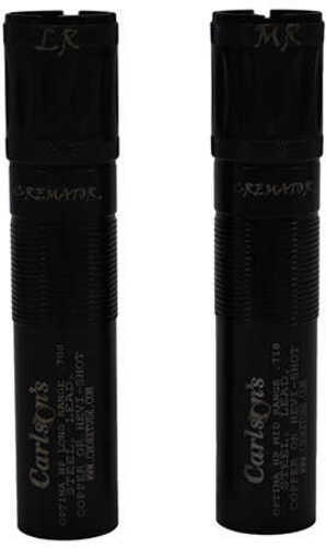 Carlson's Cremator Non-Ported Waterfowl Choke Tubes Beretta Optima HP 12 Gauge MR and LR 2 Pack Steel Black